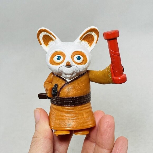 McDonald Kung Fu Panda Master Shifu Wind Up Toy Figure Walk Move Cake Topper Mcd - Picture 1 of 10
